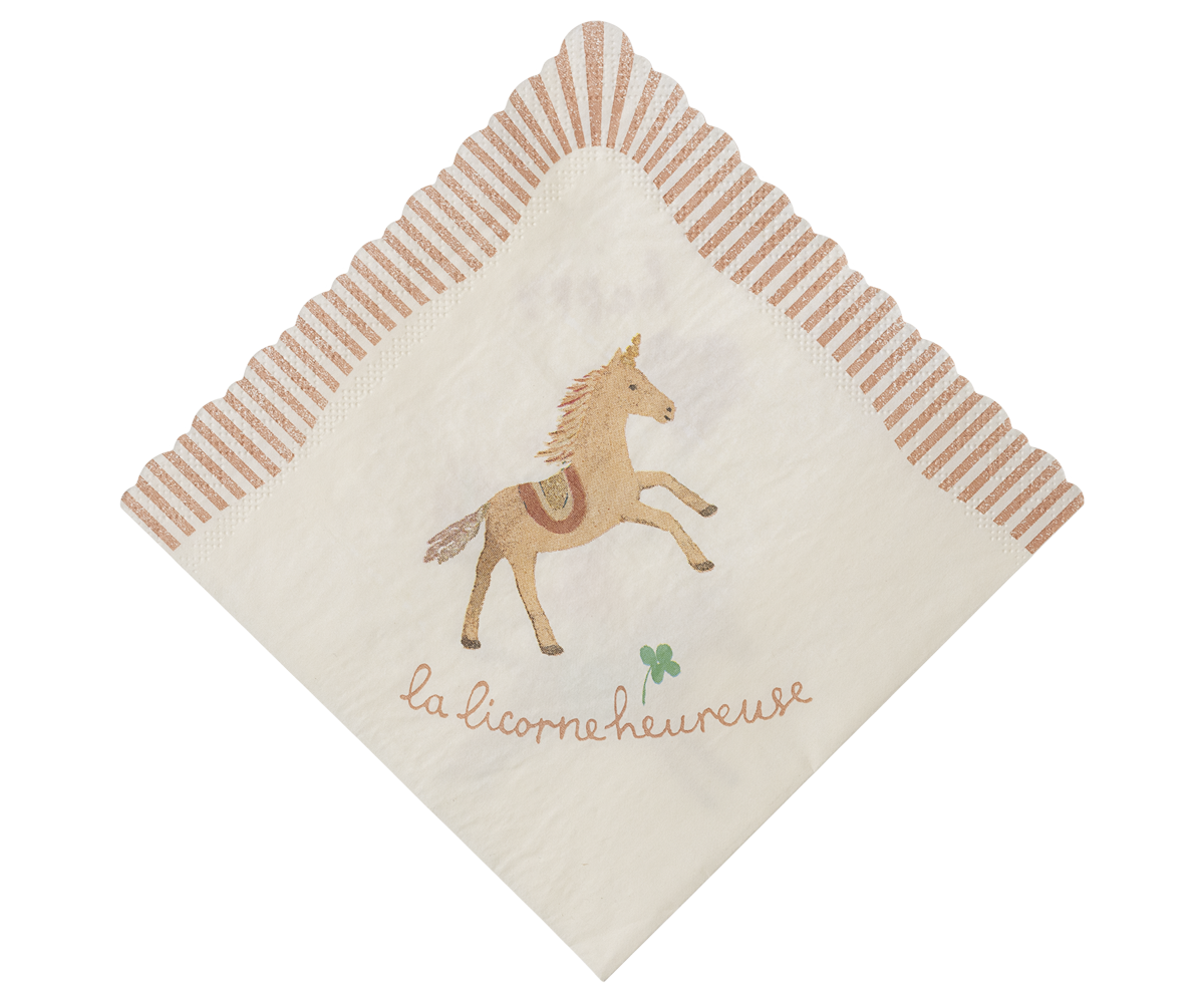 Happy Birthday Unicorn Napkins - 20pk