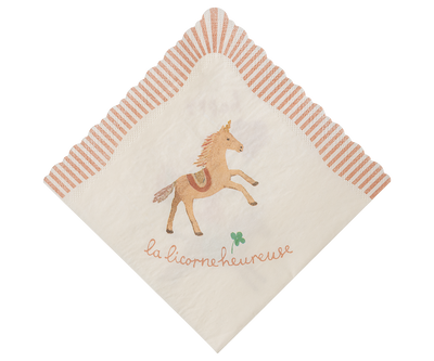 Happy Birthday Unicorn Napkins - 20pk
