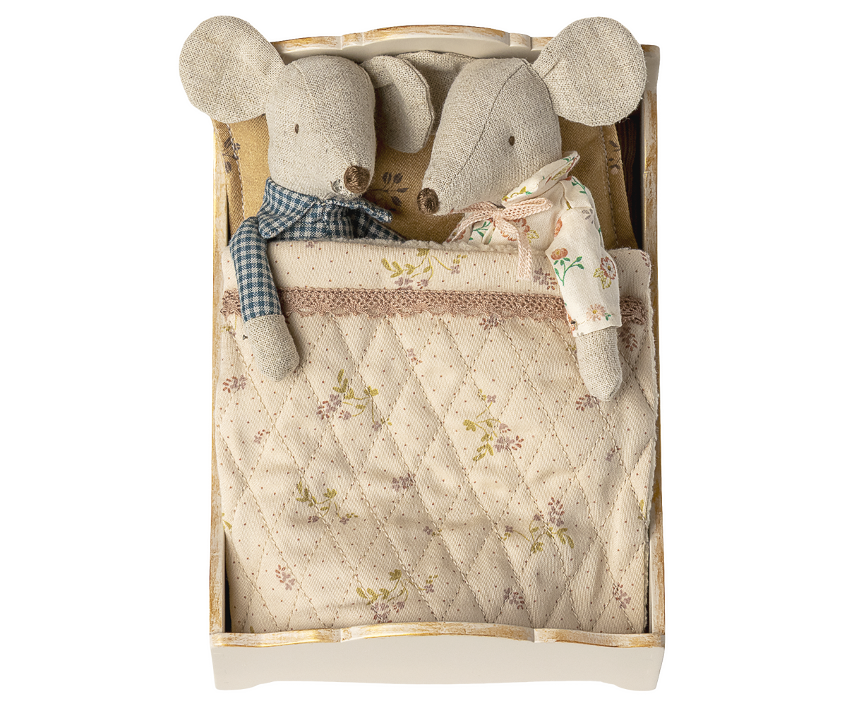 Maileg Mouse Bed - Off White