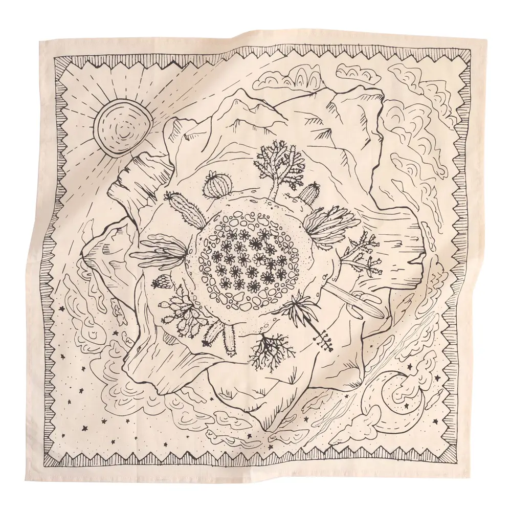 Cotton Bandana - Desert