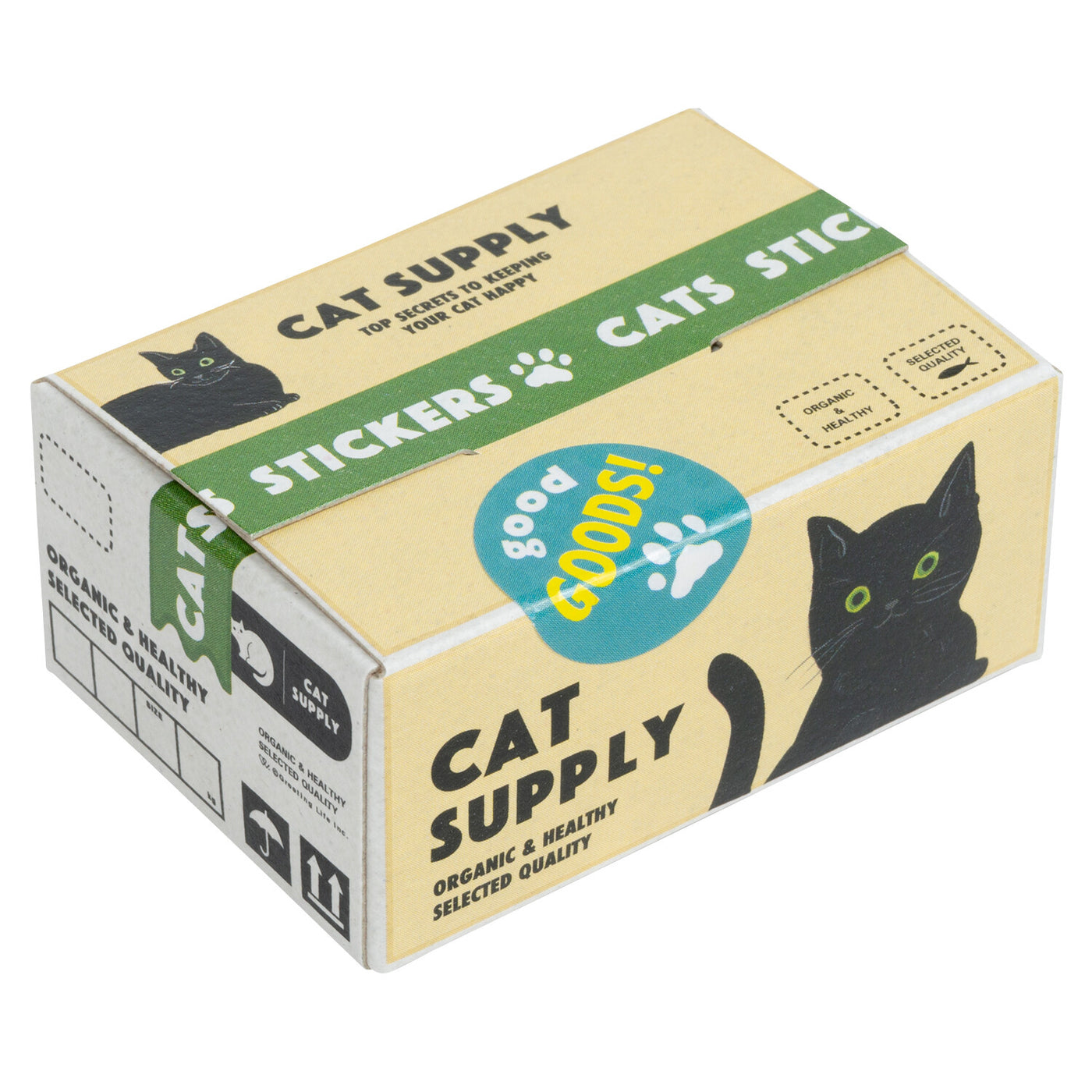 Cat Supplies - Box of Haco Flake Stickers