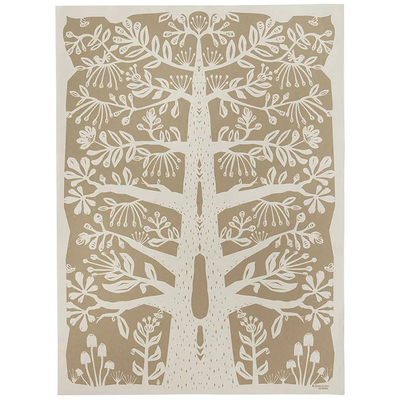 Large Papercut Tree Poster Print