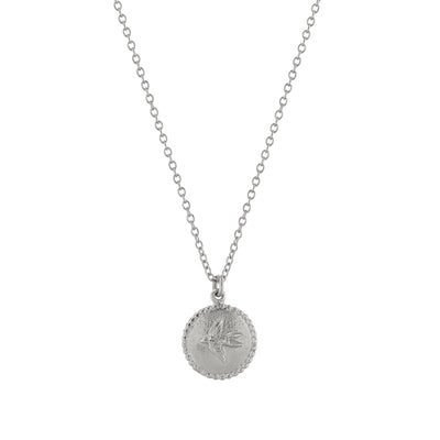 Small Ex-voto Swallow Necklace - Silver