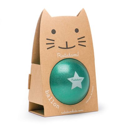 15cm Green Glitter Ball
