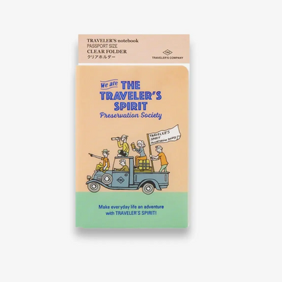 Pre-Order Clear Folder 2026 - Passport TRAVELER'S Notebook Insert