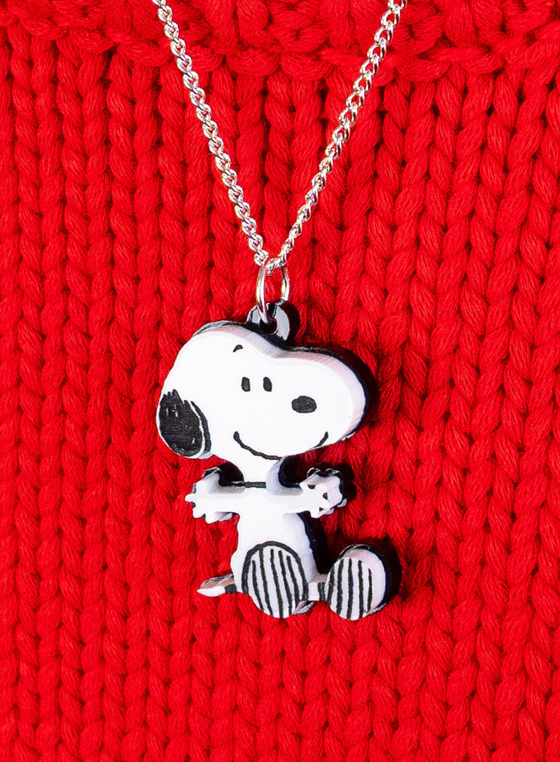Snoopy Hug Pendant Necklace