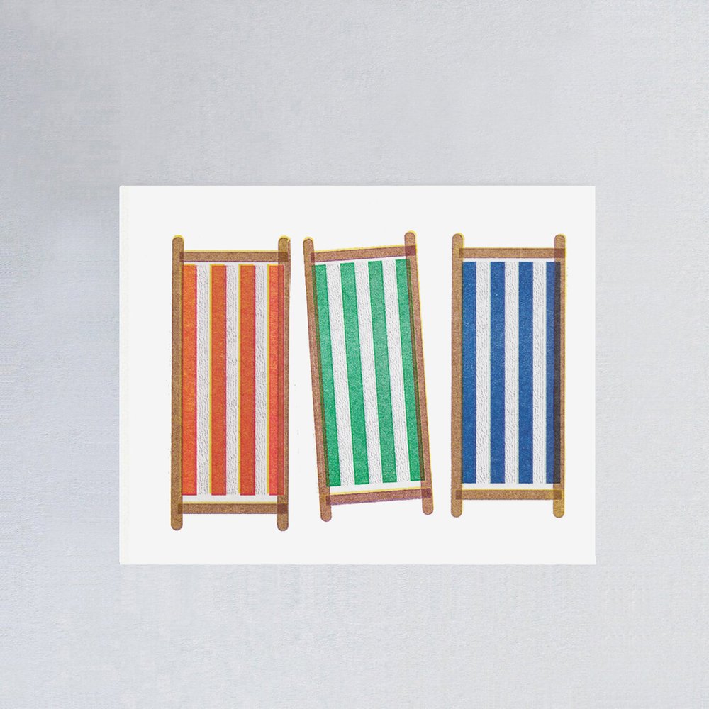 Deck Chairs Mini Card