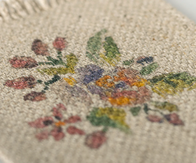 Floral Rug by Maileg - Small
