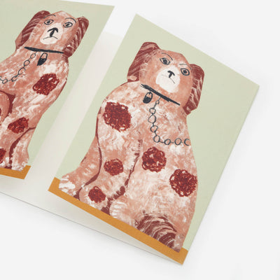 Mantel Dogs Card