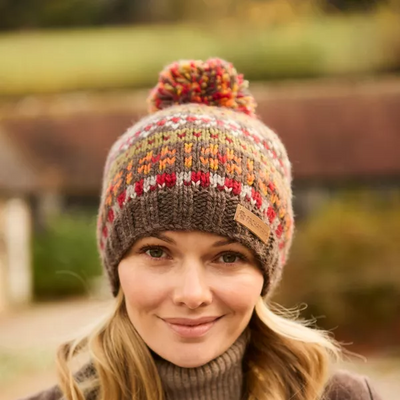Bobble Beanie - Inveraray Earth