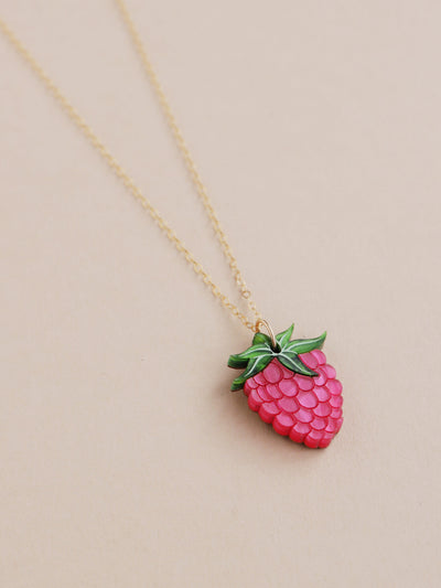 Raspberry Necklace