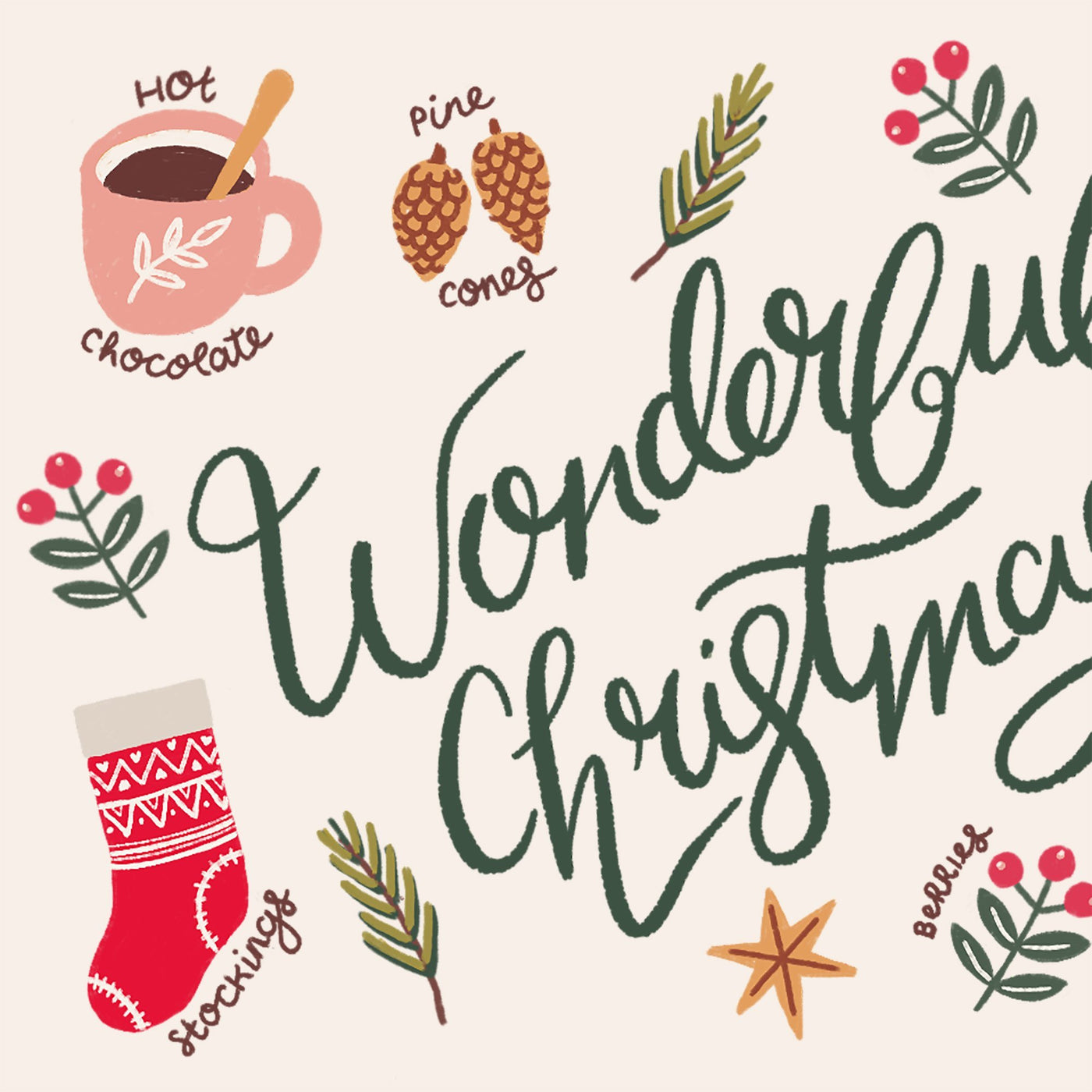 Wonderful Christmas Card