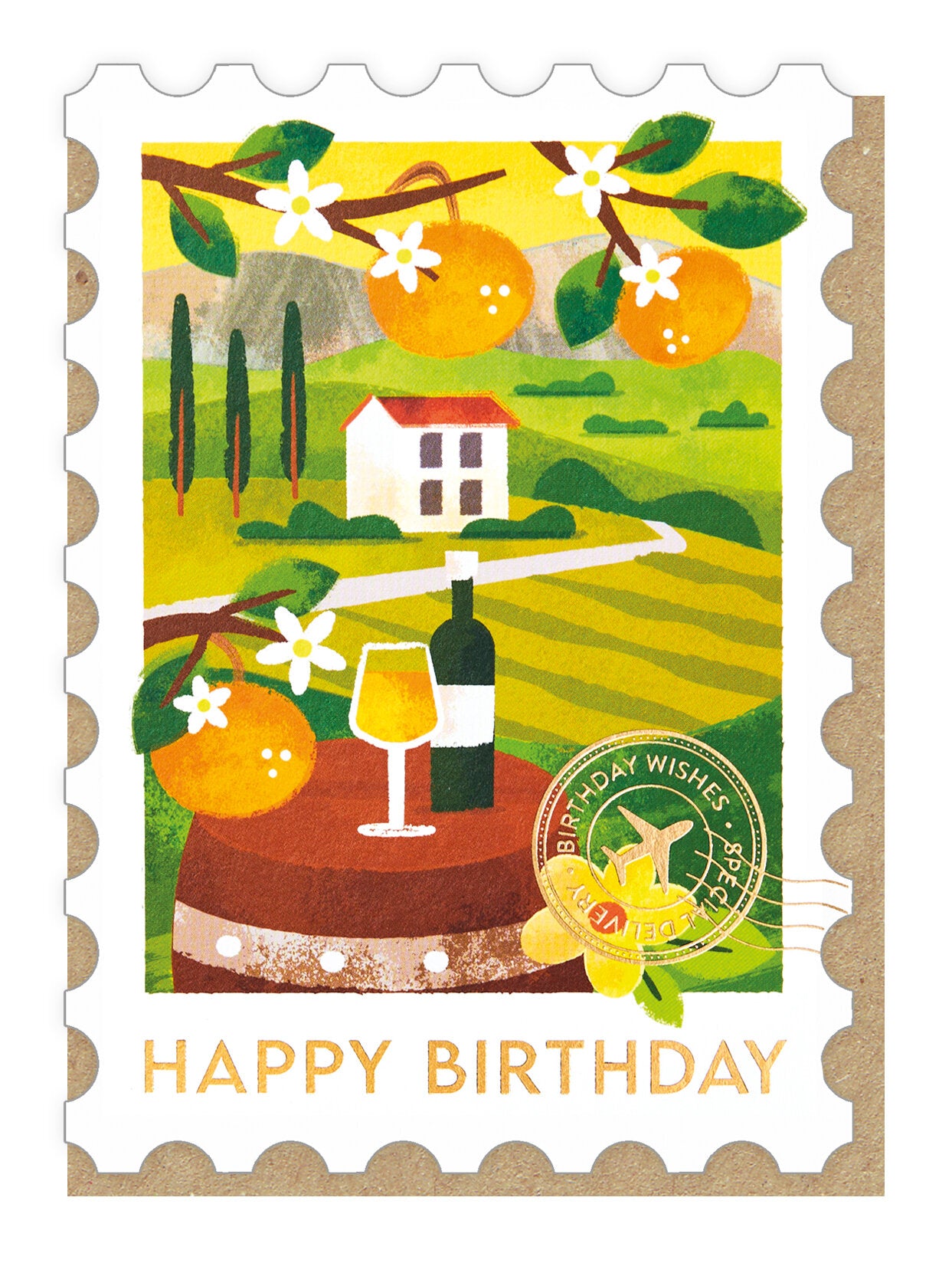 Tuscany Stamp Card