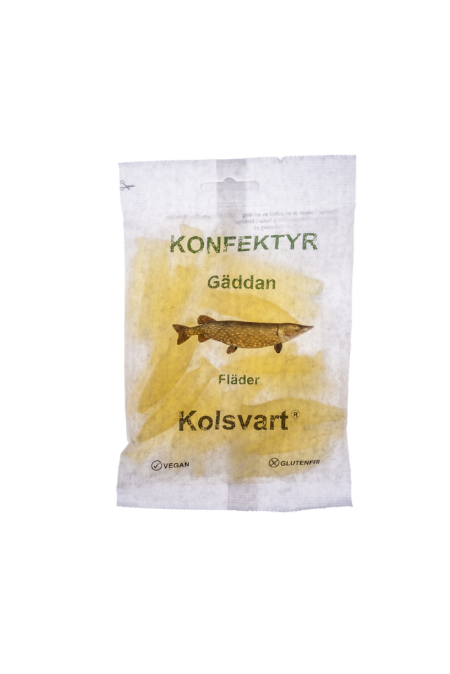 Kolsvart Natural Swedish Candy Fish
