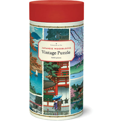 Japanese Woodblocks 1000 Piece Puzzle
