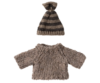 Knitted Sweater & Hat - Big Brother Mouse Clothes