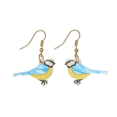 Blue Tit Earrings