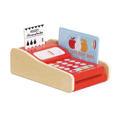 Wooden Play Card Machine