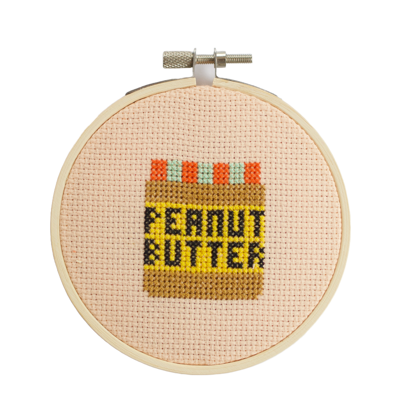 Peanut Butter Cross Stitch Kit