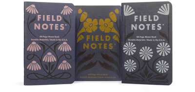 Field Notes 3-Pack - 'Fall Flowers'