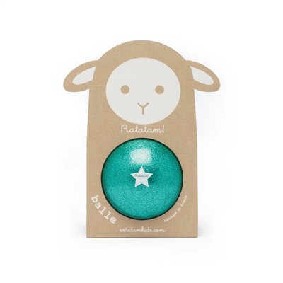 10cm Green Glitter Ball