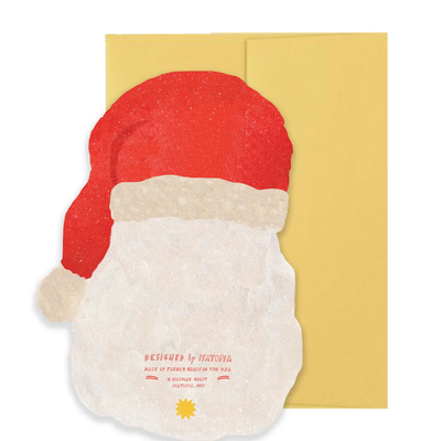 Santa Claus Die Cut Card