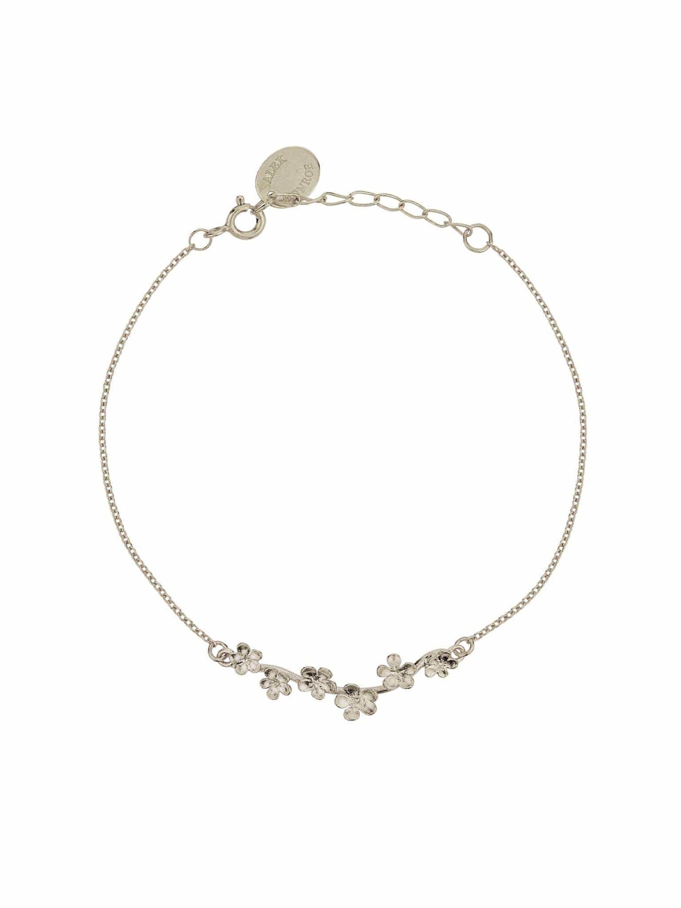 Forget Me Not Bracelet - Silver