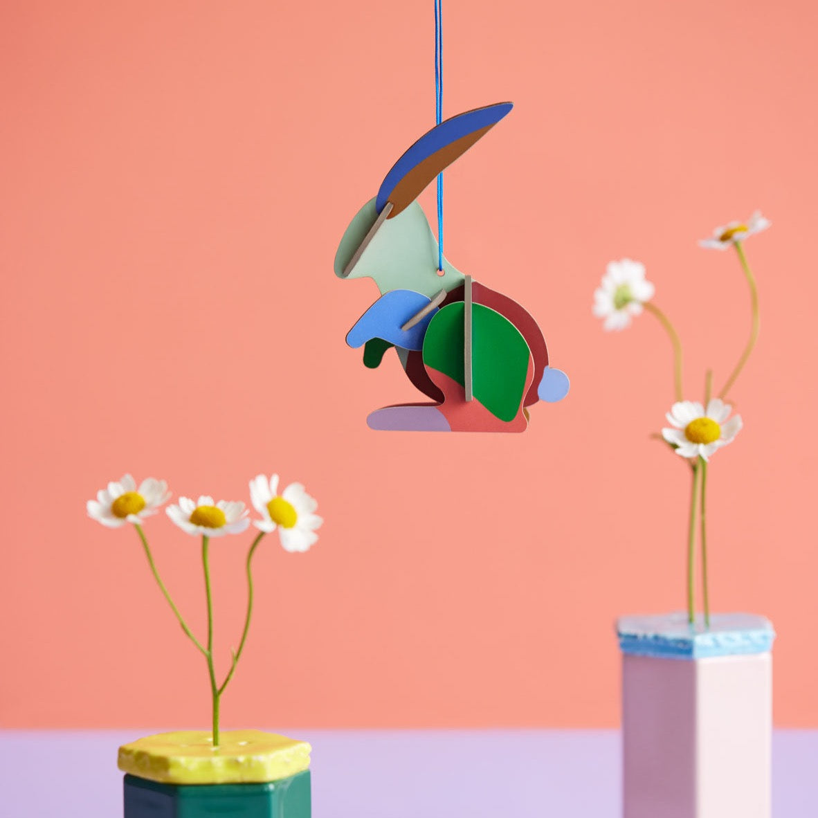 3D Hanging Charm - Rabbit