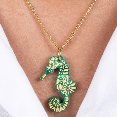 Seahorse Pendant Necklace
