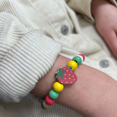 Beaded Bracelet Kit - Strawberry