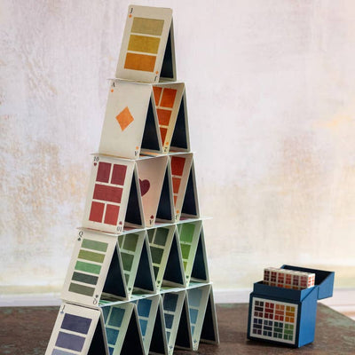Watercolour Swatches - Set of 2 Playing Cards