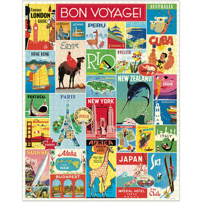 Vintage Travel 1000 Piece Puzzle