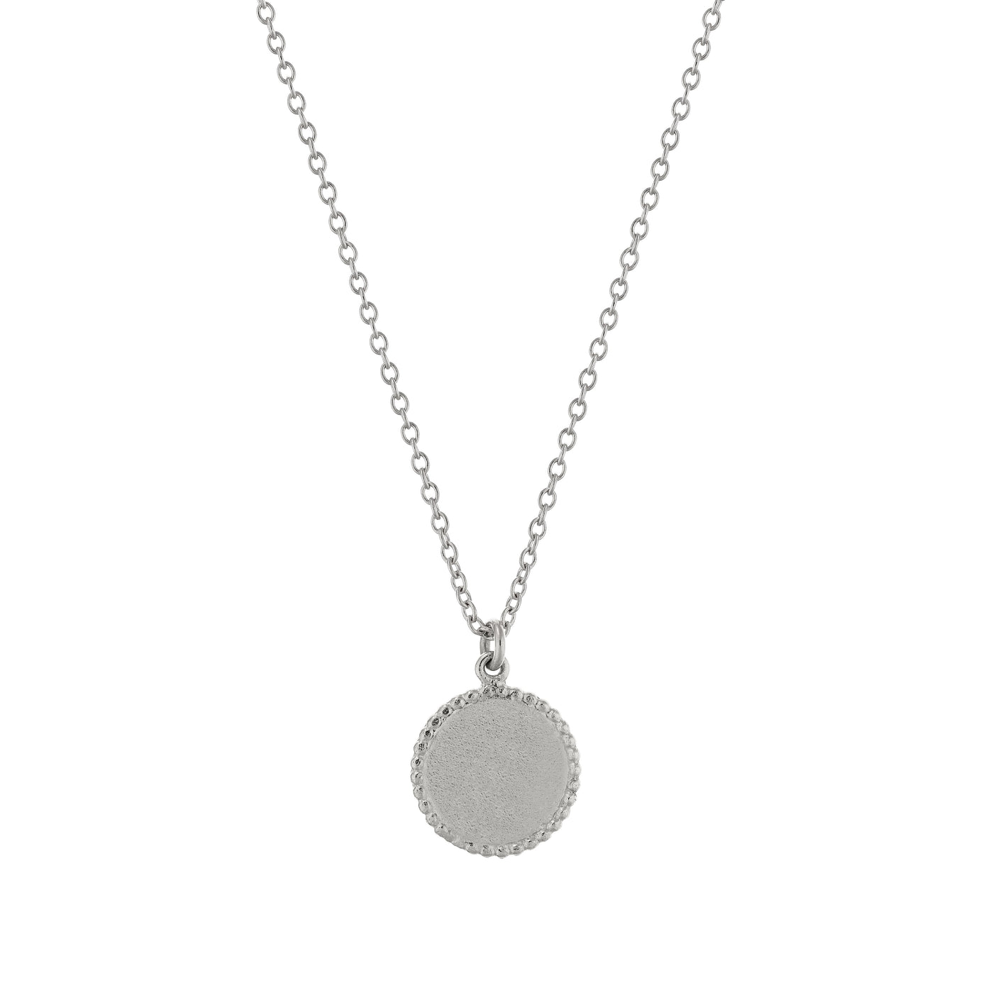 Small Ex-voto Swallow Necklace - Silver