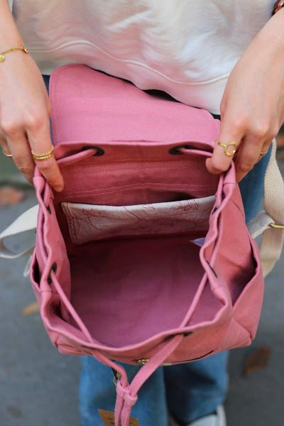 Mini Eliot Backpack by hindbag - Blush
