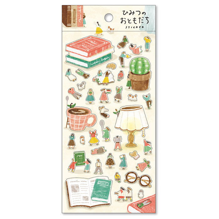 Secret Friends Reading Books Sticker Sheet - 82157 – Berylune