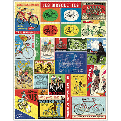 Bicycles 1000 Piece Puzzle