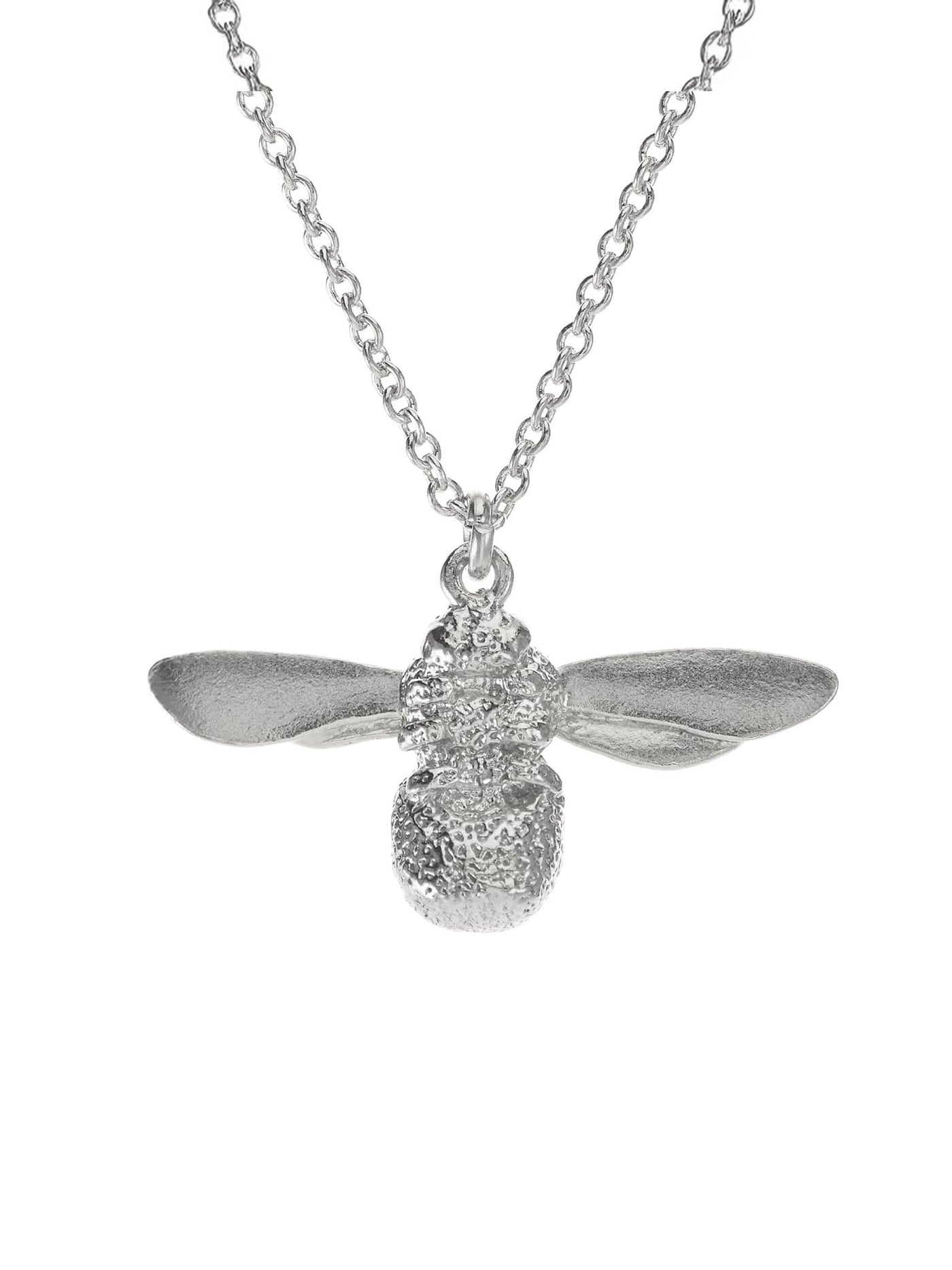 Baby Bee Necklace - Silver