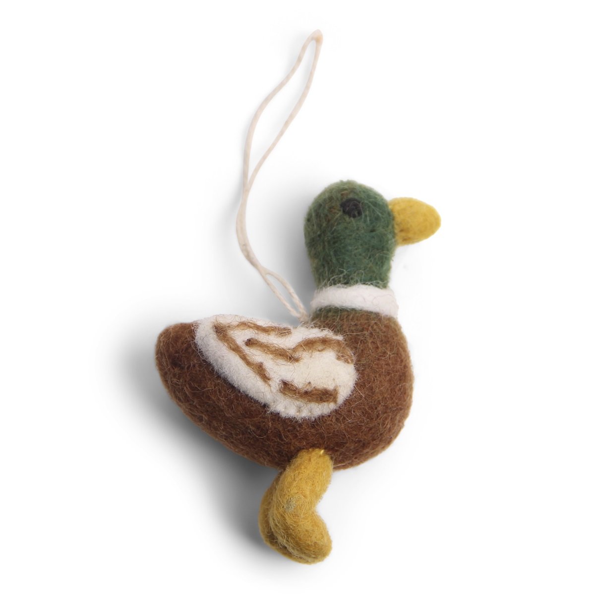 Felt Duck Hanging Decoration - Mallard