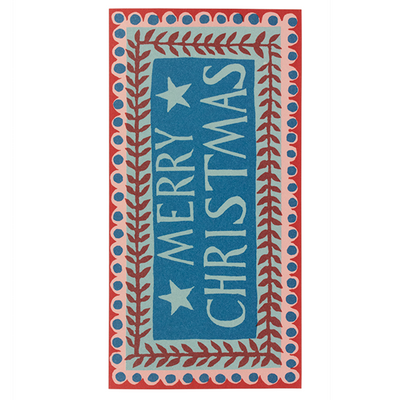 Weight Machine Storage Sticker Merry Christmas Long Card – Berylune