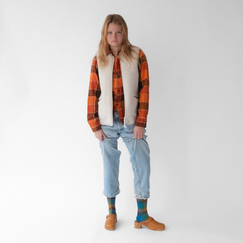 Bonne Maison Socks - Mykonos Checked
