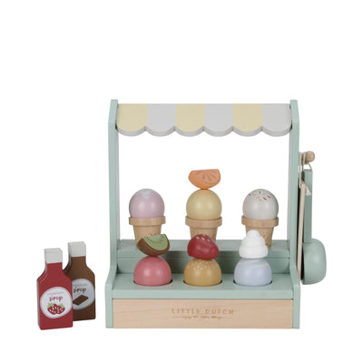 Wooden Toy Ice Cream Parlour