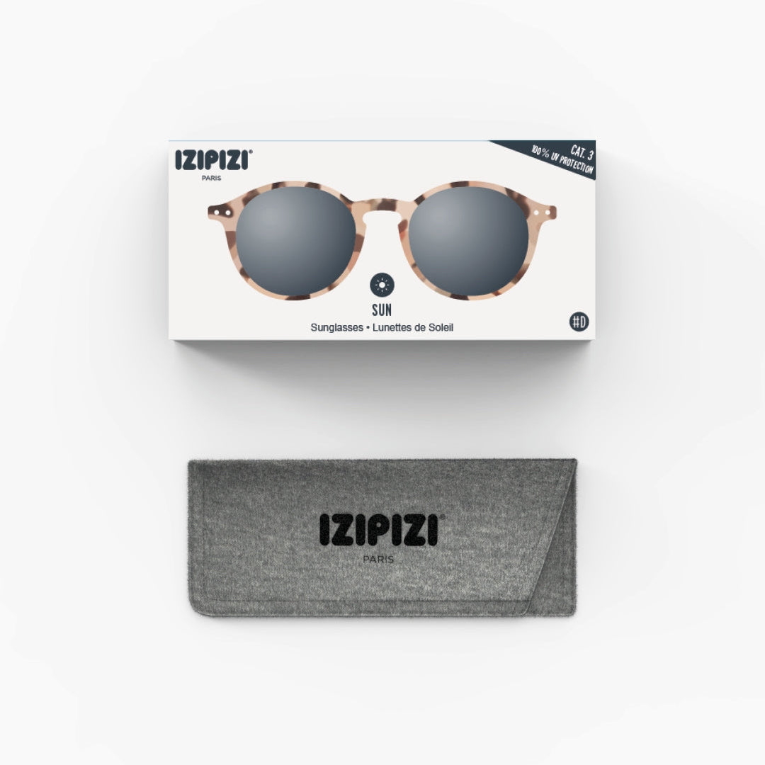 Sunglasses - Design 'D' in Light Tortoise by Izipizi