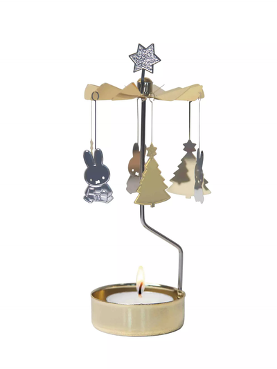 Anglaspel Candle Holder - Miffy Christmas