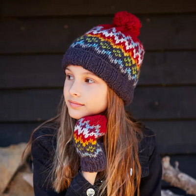 Kids Bobble Beanie - Clifden