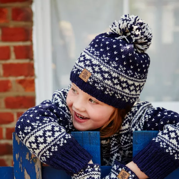 Kids Bobble Beanie - Bergen