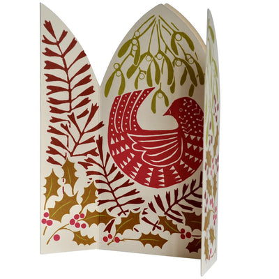 Extra Special Triptych Card - Hidden Winter Bird