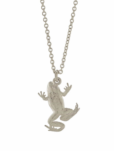 Frog Necklace - Silver