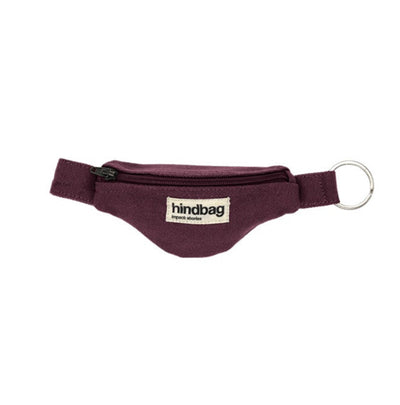 Mini Banana Keychain Pouch by hindbag - Grape