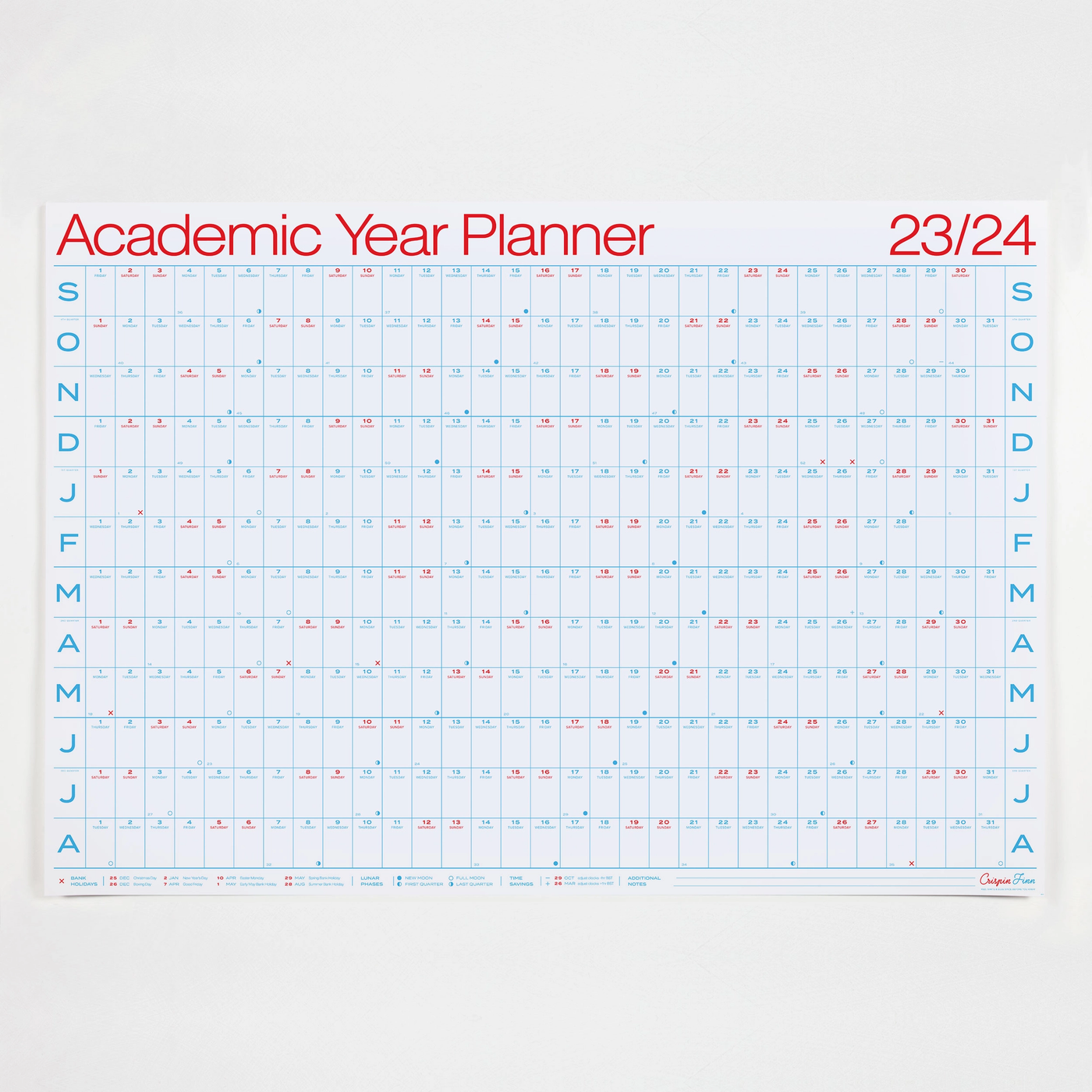 2023/24 Academic Year Planner