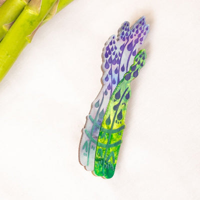 Bunch of Asparagus Brooch